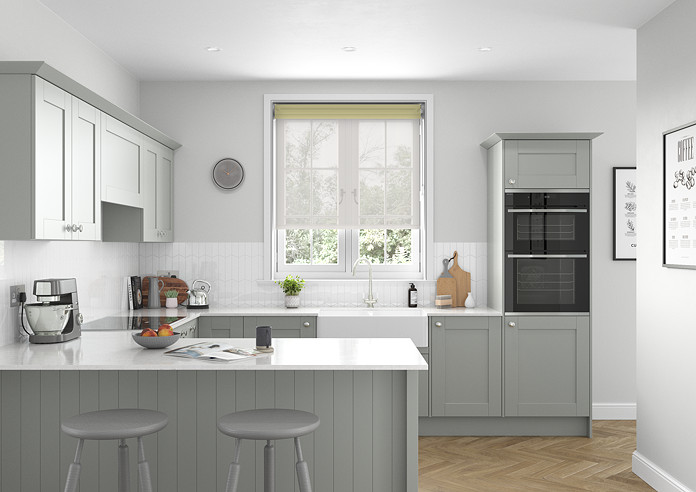 Rimini (Blackout), Sand & Illusion Sandy - Double Roller Blind - Image 6